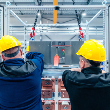 Control cabinet and switchgear prefabrication